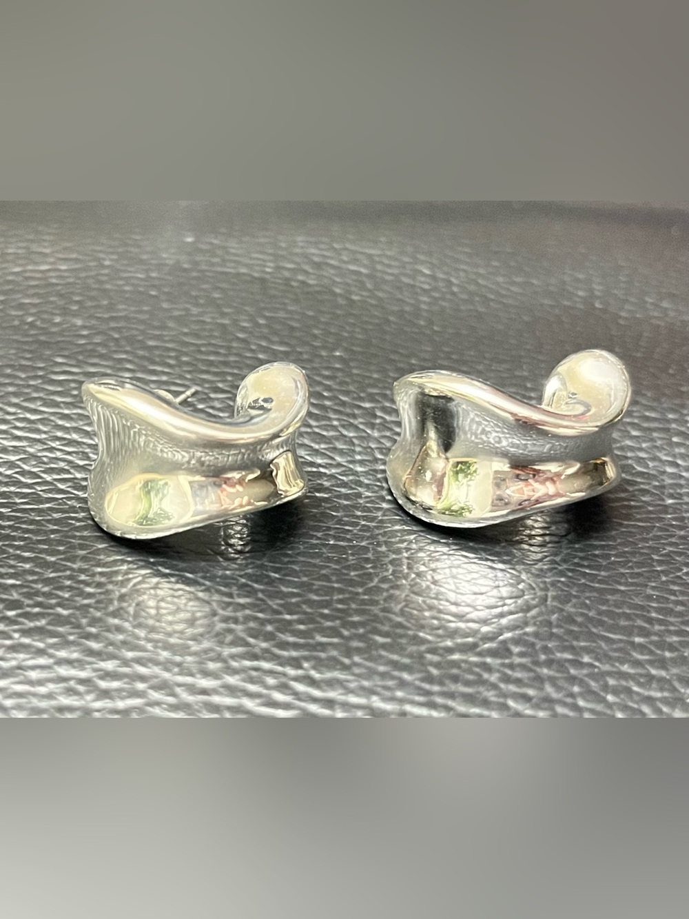 Jenny Bird Chunky Doune Hoops Silver Earrings